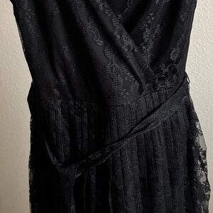 JCPenney Black Dress with Elegant Design